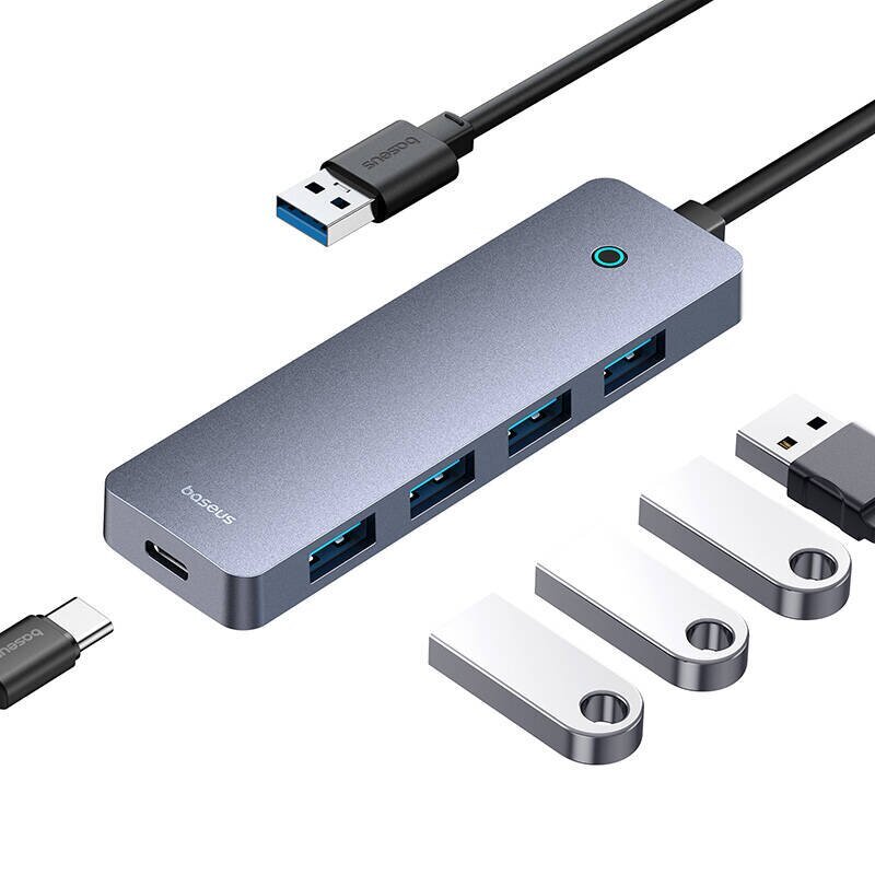 Baseus UltraJoy Lite B0005280B811-10 kaina ir informacija | Adapteriai, USB šakotuvai | pigu.lt