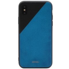 „MOKKA“ Bevel Pattern чехол - синий / чёрный (iPhone X / Xs) цена и информация | Чехлы для телефонов | pigu.lt