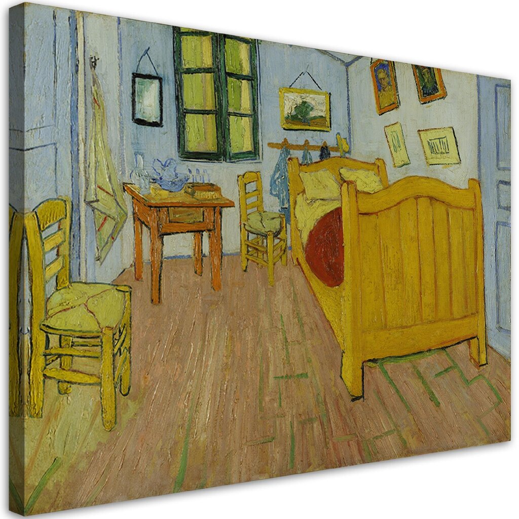 Reprodukcija Vincent van Gogh, Miegamasis Arlyje цена и информация | Reprodukcijos, paveikslai | pigu.lt
