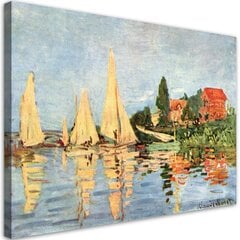 Reprodukcija Claude Monet, Regata Argenteuil mieste kaina ir informacija | Reprodukcijos, paveikslai | pigu.lt