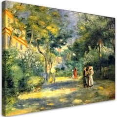 Reprodukcija Pierre Auguste Renoir, Montmartre sodas kaina ir informacija | Reprodukcijos, paveikslai | pigu.lt