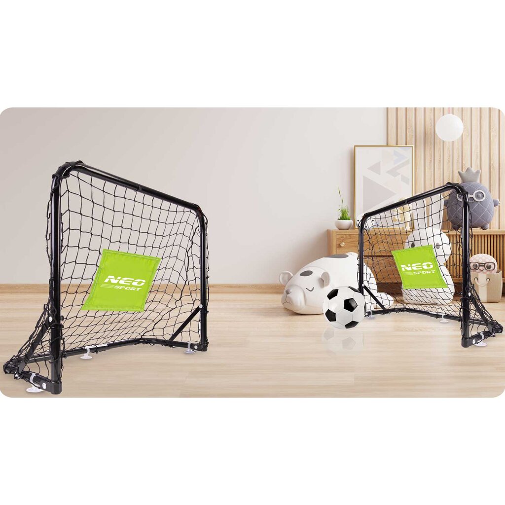 Futbolo vartai Neo-Sport NS-461, 60 x 45 x 25 cm kaina ir informacija | Futbolo vartai ir tinklai | pigu.lt