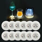 Tech Zone LED butelių apšvietimo lipdukai, 10 vnt. kaina ir informacija | Žibintuvėliai, prožektoriai | pigu.lt