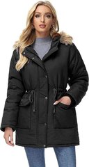 Женская зимняя куртка KATE KASIN, черная цена и информация | Женские куртки | pigu.lt