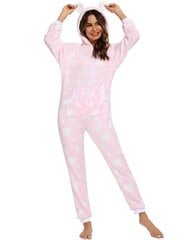 Пижамный костюм - комбинезон женский Оршой, розовый цена и информация | Женские пижамы, ночнушки | pigu.lt