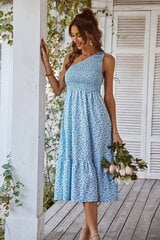 Suknelė moterims Fcsonu, mėlyna kaina ir informacija | Suknelės | pigu.lt