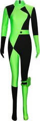 Женский костюм Kim Possible Shego цена и информация | Карнавальные костюмы | pigu.lt