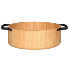 Деревянная миска Maku Salad бамбук 35,5 см цена и информация | Посуда, тарелки, обеденные сервизы | pigu.lt