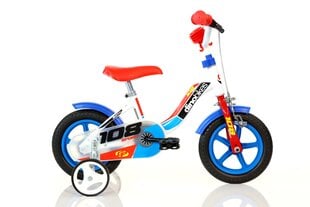 Dviratis vaikams Dino Bikes 10", mėlynas kaina ir informacija | Dviračiai | pigu.lt