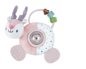 Barškutis elniuke Smiki, rožinis kaina ir informacija | Žaislai kūdikiams | pigu.lt