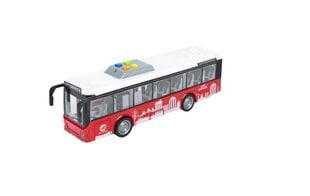 Autobusas su garsais ir šviesomis Smiki, raudonas kaina ir informacija | Žaislai berniukams | pigu.lt