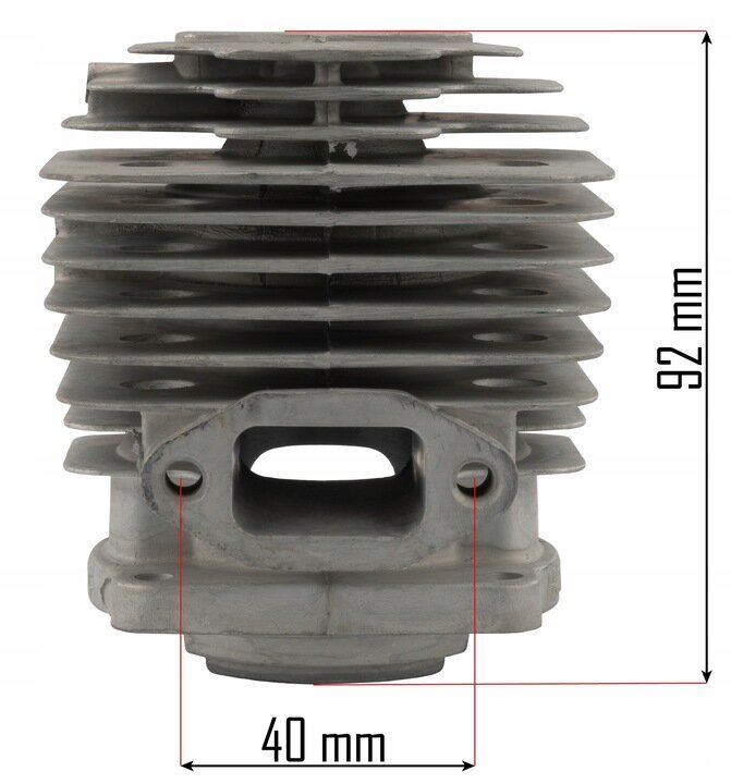 Cilindro komplektas krūmapjovei Powermat PM-KS-600T-CT kaina ir informacija | Sodo technikos dalys | pigu.lt