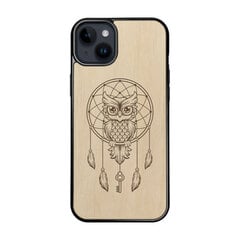 Деревянный чехол для iPhone 12 mini FoxysCraft, Owl dream catcher, ольха цена и информация | Чехлы для телефонов | pigu.lt