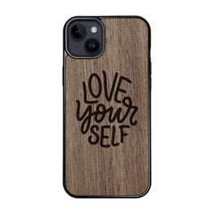 FoxysCraft, Love yourself, riešutmedis kaina ir informacija | Telefono dėklai | pigu.lt