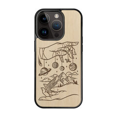 Деревянный чехол для iPhone 12 FoxysCraft, Universe, ольха цена и информация | Чехлы для телефонов | pigu.lt