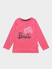 Блузка для девочек Barbie, розовый цена и информация | Футболка для девочек | pigu.lt
