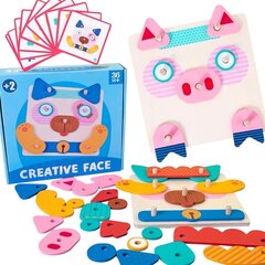 Детская доска-головоломка Монтессори Siairo цена и информация | Развивающие игрушки | pigu.lt