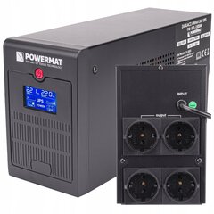 Powermat PM-UPS-1500M kaina ir informacija | Maitinimo šaltiniai (PSU) | pigu.lt