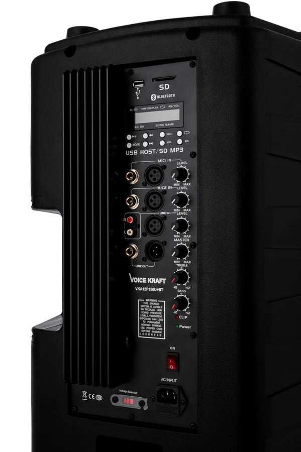 VK 12P150U BT цена и информация | Namų garso kolonėlės ir Soundbar sistemos | pigu.lt