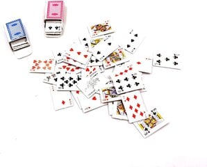 Originalus mini pokerio žaidimas Electronics LV-694, 2 komplektai kaina ir informacija | Vakarėliams ir šventėms | pigu.lt