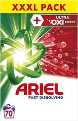 Ariel +Ultra Oxi Effect стиральный порошок, 3,85 кг цена и информация | Средства для стирки | pigu.lt