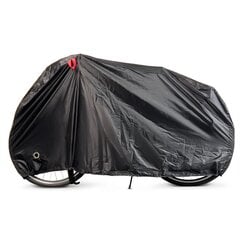 Waterproof bike cover size S - black kaina ir informacija | Dviračių sėdynes ir sėdynių uždangalai | pigu.lt