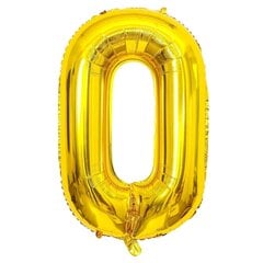 Folinis balionas skaičius 0, 95 cm kaina ir informacija | Balionai | pigu.lt