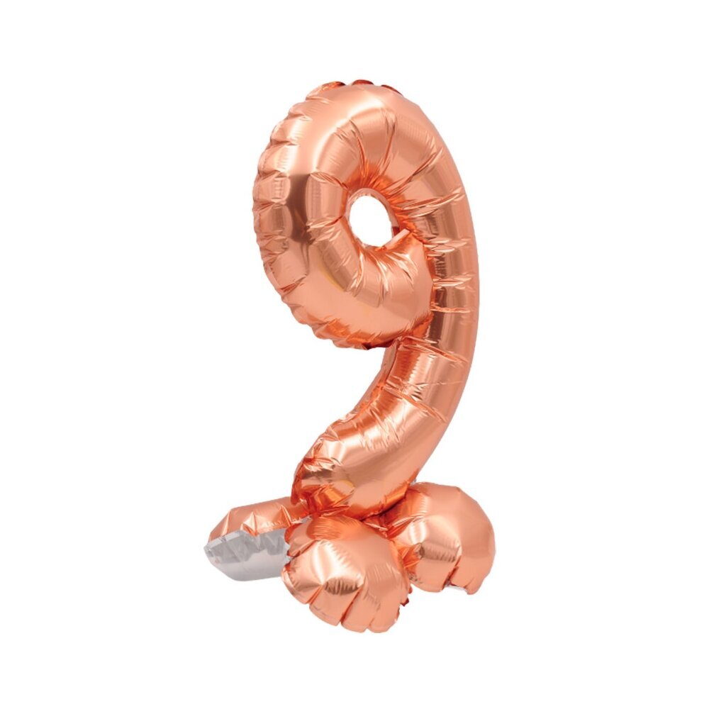 Pastatomas balionas skaičius 9, 40 cm kaina ir informacija | Balionai | pigu.lt