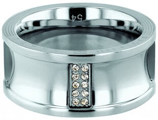 Tommy Hilfiger Роскошное стальное кольцо с кристаллами TH2780034 цена и информация | Кольца | pigu.lt