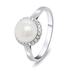 Sidabrinis žiedas moterims Brilio Silver RI034W kaina ir informacija | Žiedai | pigu.lt