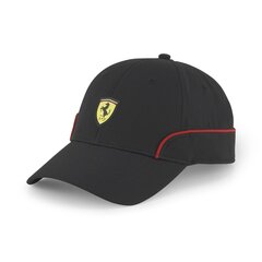 PUMA juodos spalvos laisvalaikio kepurė  suaugusiems Kepurė Ferrari SPTWR Race BB Cap PUMA Bl - 02445102 цена и информация | Женские шапки | pigu.lt