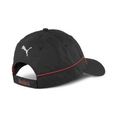 PUMA juodos spalvos laisvalaikio kepurė  suaugusiems Kepurė Ferrari SPTWR Race BB Cap PUMA Bl - 02445102 цена и информация | Женские шапки | pigu.lt