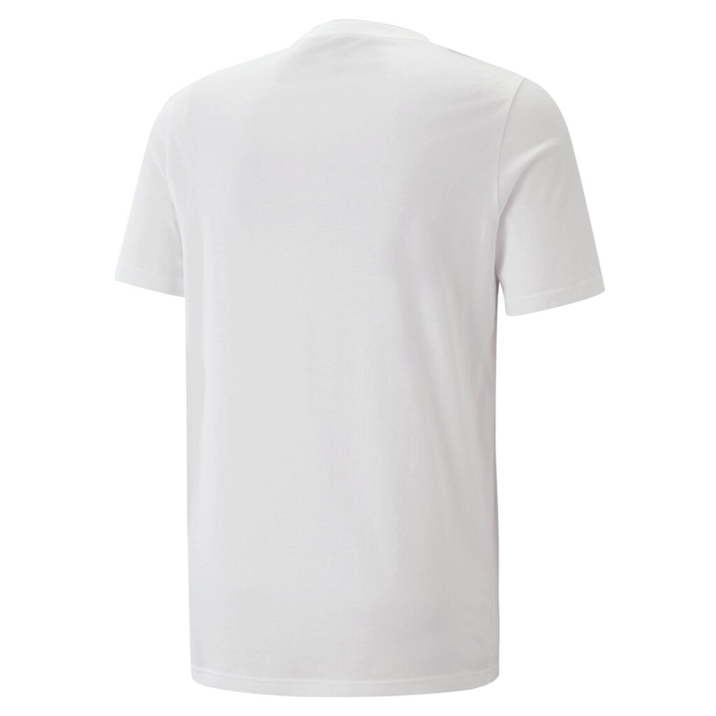 Marškinėliai vyrams Puma, balti цена и информация | Vyriški marškinėliai | pigu.lt