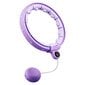 Masažuojantis gimnastikos lankas Reach Smart Hula Hoop TEZ1 violetinis kaina ir informacija | Gimnastikos lankai ir lazdos | pigu.lt