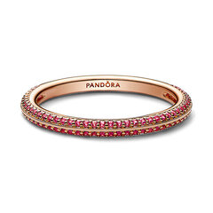 Pandora Кольцо Rose Me со сверкающим позолотой 189679C02 цена и информация | Кольца | pigu.lt
