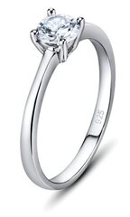 Silvego Серебряное кольцо MADISON с цирконами Swarovski JJJR2339sw цена и информация | Кольца | pigu.lt