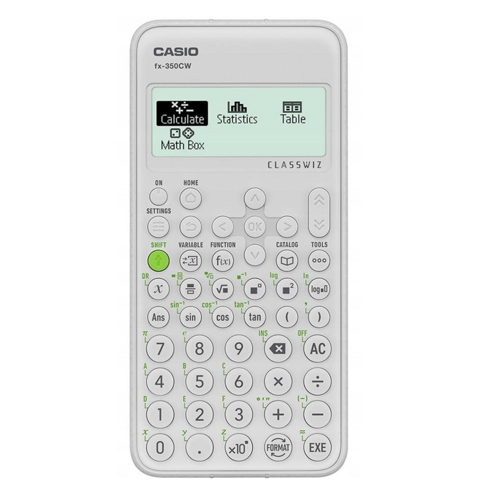 Mokslinis skaičiuotuvas Casio FX-350CW цена и информация | Kanceliarinės prekės | pigu.lt