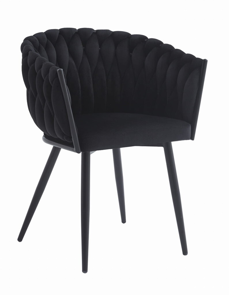 2-ių kėdžių komplektas Leobert Orion, juodas цена и информация | Virtuvės ir valgomojo kėdės | pigu.lt