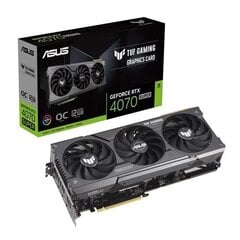 Asus TUF Gaming GeForce RTX 4070 Super (90YV0K81-M0NA00) цена и информация | Видеокарты (GPU) | pigu.lt