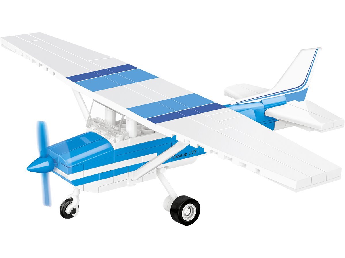 Konstruktorius COBI Cessna 172 Skyhawk-White-Blue 26622, 162 d. kaina ir informacija | Konstruktoriai ir kaladėlės | pigu.lt