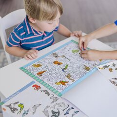 Lipdukų knygelė su gyvūnais Melissa & Doug Seek & Find цена и информация | Развивающие игрушки | pigu.lt