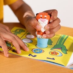 Lipdukų knygelė Melissa & Doug Sticker WOW! Tigras kaina ir informacija | Lavinamieji žaislai | pigu.lt