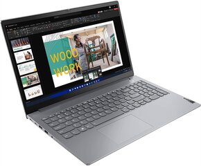 Lenovo ThinkBook 15 G4 IAP 15.6", Intel Core i7-1255U, 16GB, 512GB SSD, WIN 10, Pilkas kaina ir informacija | Nešiojami kompiuteriai | pigu.lt