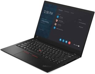 Lenovo ThinkPad X1 Carbon (7th Gen) 14", Intel Core i7-8665U, 16GB, 512GB SSD, WIN 10, Juodas цена и информация | Ноутбуки | pigu.lt