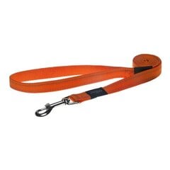 Поводок Rogz Fanbelt 20mm/1,4m оранжевый цена и информация | Поводки для собак | pigu.lt