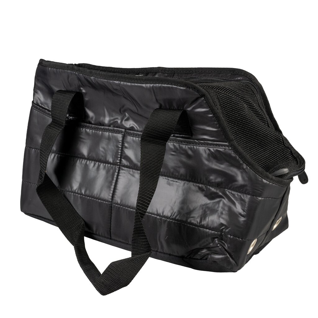 Nešioklė-krepšys Paris, 42x21x26 cm, juodas цена и информация | Transportavimo narvai, krepšiai | pigu.lt