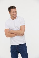 Marškinėliai vyrams Lee Cooper W200, balti kaina ir informacija | Vyriški marškinėliai | pigu.lt