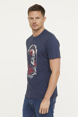 Marškinėliai vyrams Lee Cooper S565, mėlyni kaina ir informacija | Vyriški marškinėliai | pigu.lt