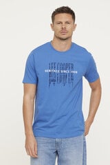 Marškinėliai vyrams Lee Cooper S549, mėlyni kaina ir informacija | Vyriški marškinėliai | pigu.lt