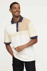 Polo marškinėliai vyrams Lee Cooper S490, smėlio spalvos kaina ir informacija | Vyriški marškinėliai | pigu.lt